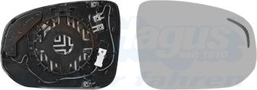 Van Wezel 5926836 - Vetro specchio, Specchio esterno www.autoricambi360.it