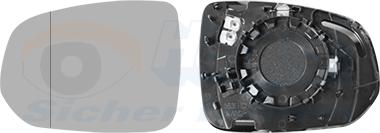 Van Wezel 5926837 - Vetro specchio, Specchio esterno www.autoricambi360.it