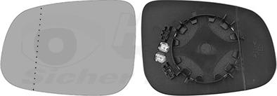 Van Wezel 5922837 - Vetro specchio, Specchio esterno www.autoricambi360.it