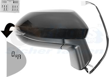 Van Wezel 5415828 - Specchio retrovisore esterno www.autoricambi360.it
