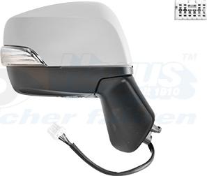 Van Wezel 5160808 - Specchio retrovisore esterno www.autoricambi360.it