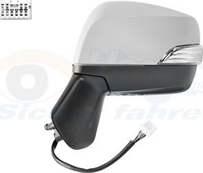 Van Wezel 5160807 - Specchio retrovisore esterno www.autoricambi360.it