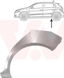 Van Wezel 5895147 - Sponda laterale www.autoricambi360.it
