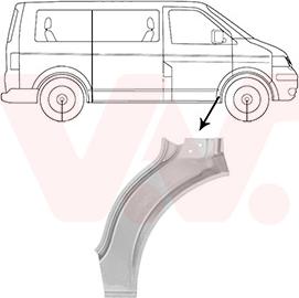 Van Wezel 5896156 - Parafango www.autoricambi360.it