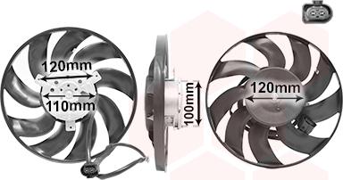 Van Wezel 5896744 - Ventola, Raffreddamento motore www.autoricambi360.it
