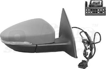 Van Wezel 5891808 - Specchio retrovisore esterno www.autoricambi360.it