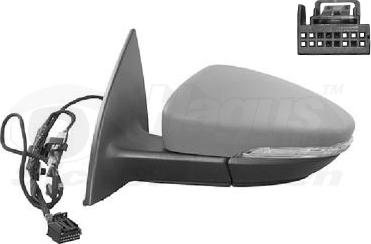 Van Wezel 5891807 - Specchio retrovisore esterno www.autoricambi360.it