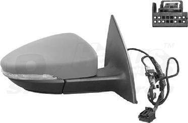 Van Wezel 5891818 - Specchio retrovisore esterno www.autoricambi360.it