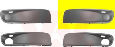 Van Wezel 5897591 - Griglia di ventilazione, Paraurti www.autoricambi360.it