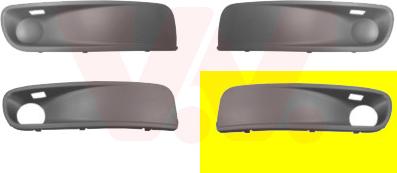 Van Wezel 5897593 - Griglia di ventilazione, Paraurti www.autoricambi360.it