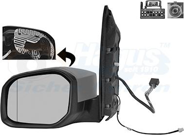 Van Wezel 5854807 - Specchio retrovisore esterno www.autoricambi360.it