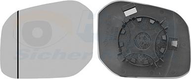 Van Wezel 5854835 - Vetro specchio, Specchio esterno www.autoricambi360.it