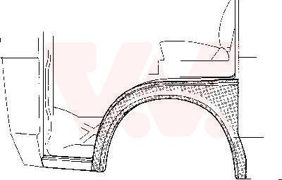 Van Wezel 58 58 155 - Parafango interno www.autoricambi360.it