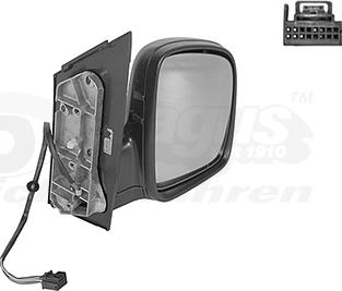 Van Wezel 5867808 - Specchio retrovisore esterno www.autoricambi360.it