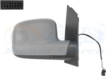 Van Wezel 5867818 - Specchio retrovisore esterno www.autoricambi360.it