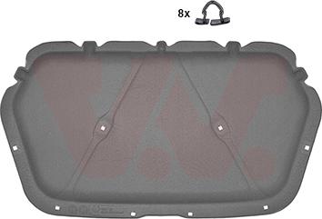 Van Wezel 5806460 - Insonorizzazione vano motore www.autoricambi360.it