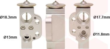 Van Wezel 58001311 - Valvola ad espansione, Climatizzatore www.autoricambi360.it