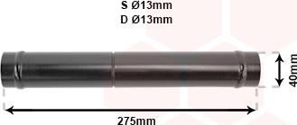 Van Wezel 5800D021 - Essiccatore, Climatizzatore www.autoricambi360.it