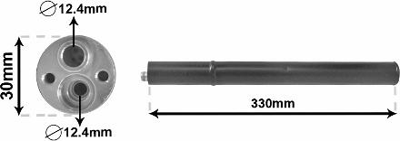 Van Wezel 5800D210 - Essiccatore, Climatizzatore www.autoricambi360.it