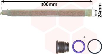 Van Wezel 5801D702 - Essiccatore, Climatizzatore www.autoricambi360.it