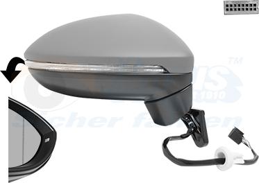 Van Wezel 5819808 - Specchio retrovisore esterno www.autoricambi360.it