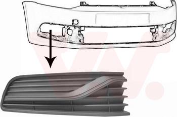Van Wezel 5814596 - Griglia di ventilazione, Paraurti www.autoricambi360.it