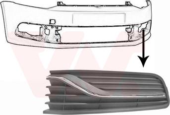 Van Wezel 5814591 - Griglia di ventilazione, Paraurti www.autoricambi360.it