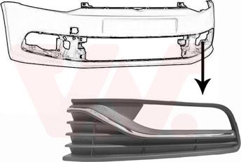 Van Wezel 5814593 - Griglia di ventilazione, Paraurti www.autoricambi360.it