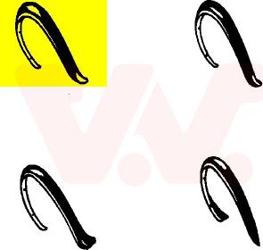 Van Wezel 5812521 - Allargamento parafango www.autoricambi360.it