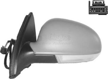 Van Wezel 5886817 - Specchio retrovisore esterno www.autoricambi360.it