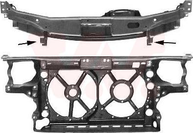Van Wezel 5880665 - Pannellatura anteriore www.autoricambi360.it