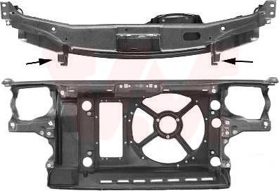 Van Wezel 5880668 - Pannellatura anteriore www.autoricambi360.it