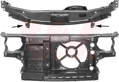 Van Wezel 5880667 - Pannellatura anteriore www.autoricambi360.it