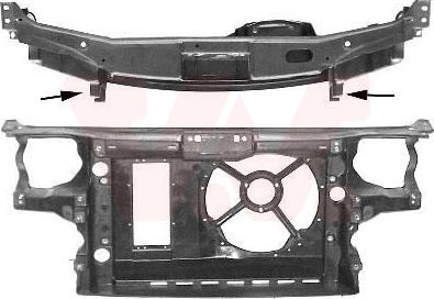 Van Wezel 5880677 - Pannellatura anteriore www.autoricambi360.it
