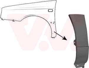 Van Wezel 5880155 - Parafango www.autoricambi360.it