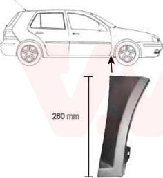 Van Wezel 5888156 - Parafango www.autoricambi360.it
