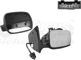Van Wezel 5888808 - Specchio retrovisore esterno www.autoricambi360.it