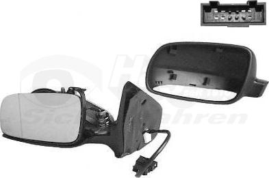 Van Wezel 5888807 - Specchio retrovisore esterno www.autoricambi360.it