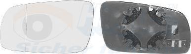 Van Wezel 5888833 - Vetro specchio, Specchio esterno www.autoricambi360.it