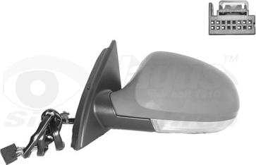 Van Wezel 5839807 - Specchio retrovisore esterno www.autoricambi360.it