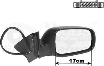 Van Wezel 5837818 - Specchio retrovisore esterno www.autoricambi360.it