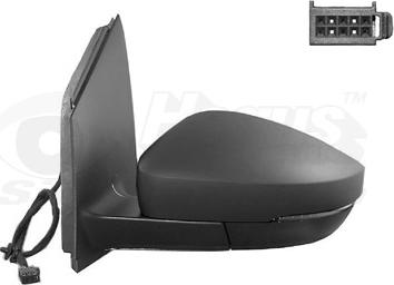 Van Wezel 5829807 - Specchio retrovisore esterno www.autoricambi360.it