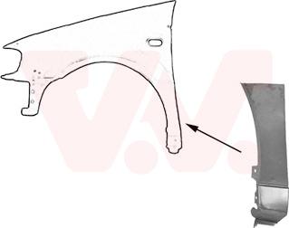 Van Wezel 5824155 - Parafango www.autoricambi360.it