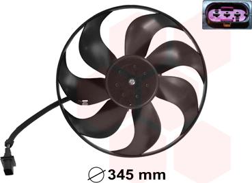 Van Wezel 5825745 - Ventola, Raffreddamento motore www.autoricambi360.it