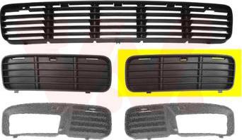 Van Wezel 5826591 - Griglia di ventilazione, Paraurti www.autoricambi360.it