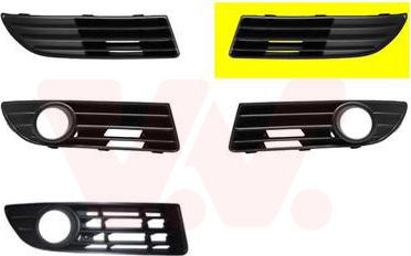 Van Wezel 5828591 - Griglia di ventilazione, Paraurti www.autoricambi360.it