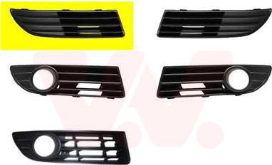 Van Wezel 5828592 - Griglia di ventilazione, Paraurti www.autoricambi360.it