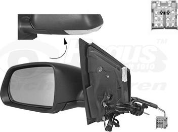 Van Wezel 5828803 - Specchio retrovisore esterno www.autoricambi360.it