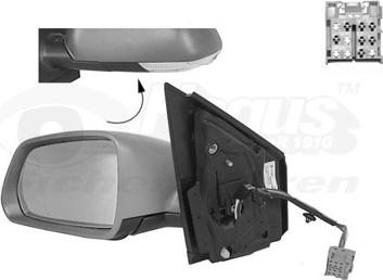 Van Wezel 5828817 - Specchio retrovisore esterno www.autoricambi360.it