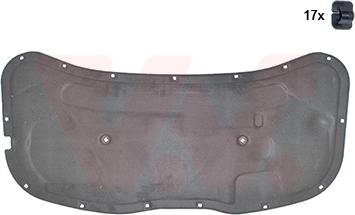 Van Wezel 5827460 - Insonorizzazione vano motore www.autoricambi360.it